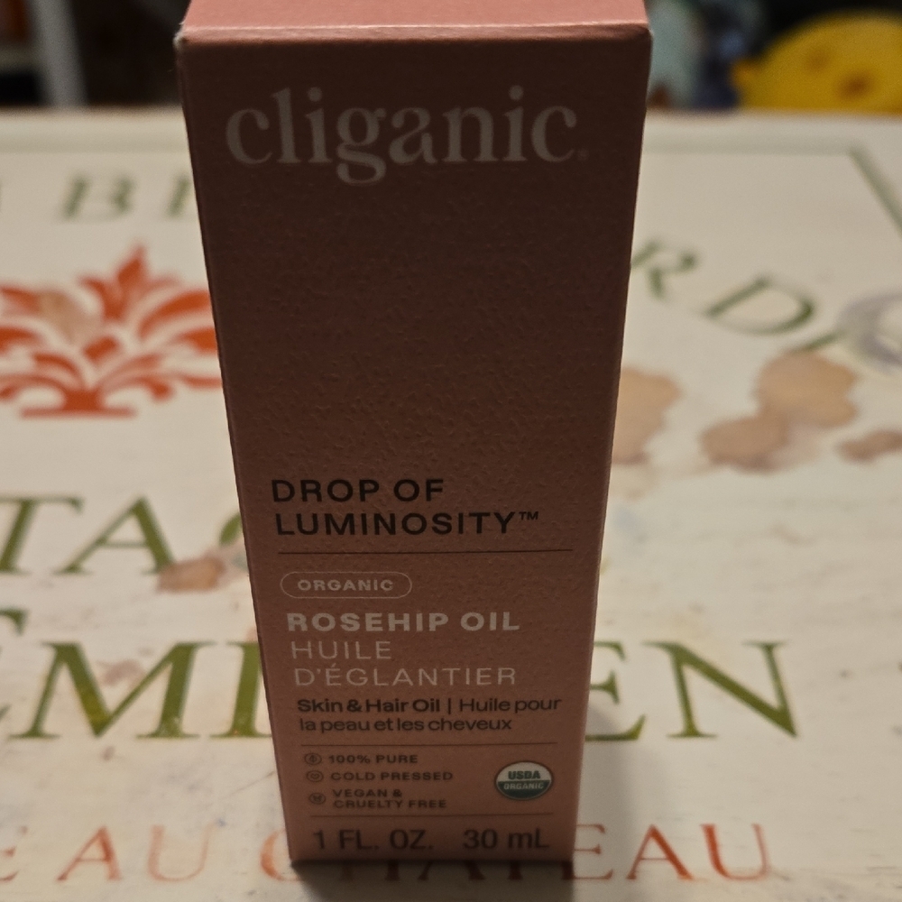 Cliganic Drop Of Luminosity Rosehip Oil - Skin And Hair Oil